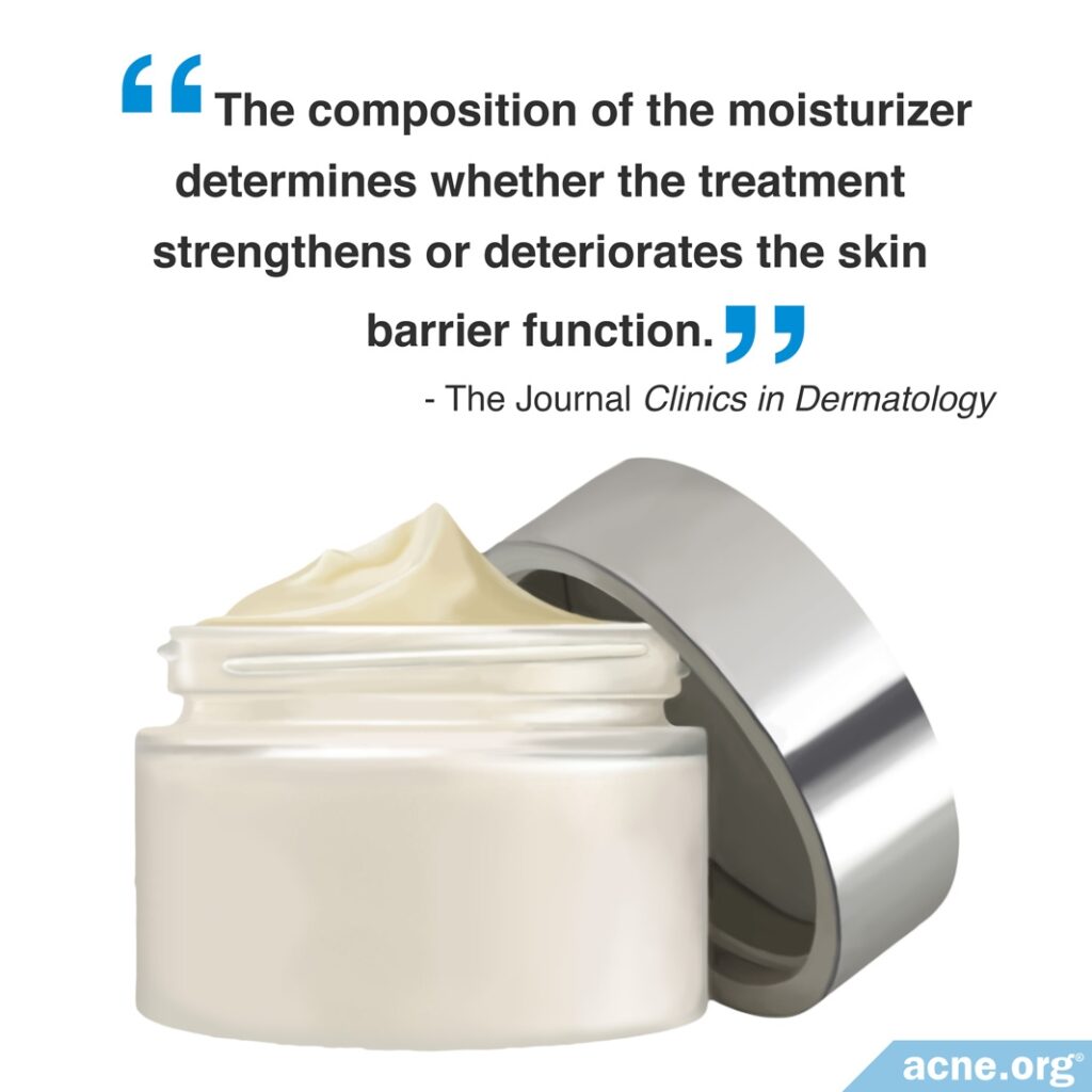 Moisturizer and Skin Barrier Function