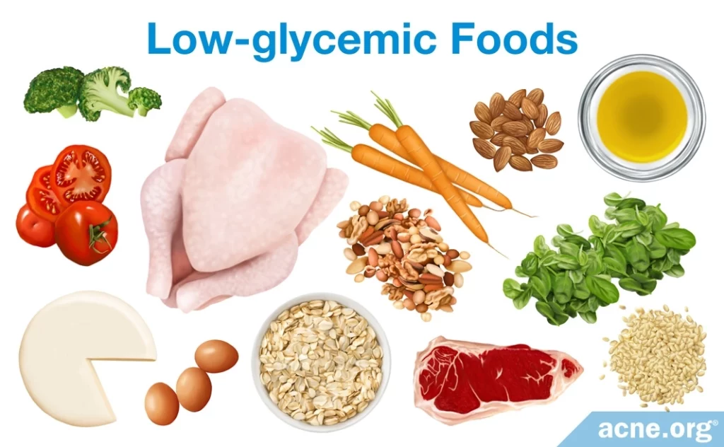 Alimentos con bajo índice glucémico