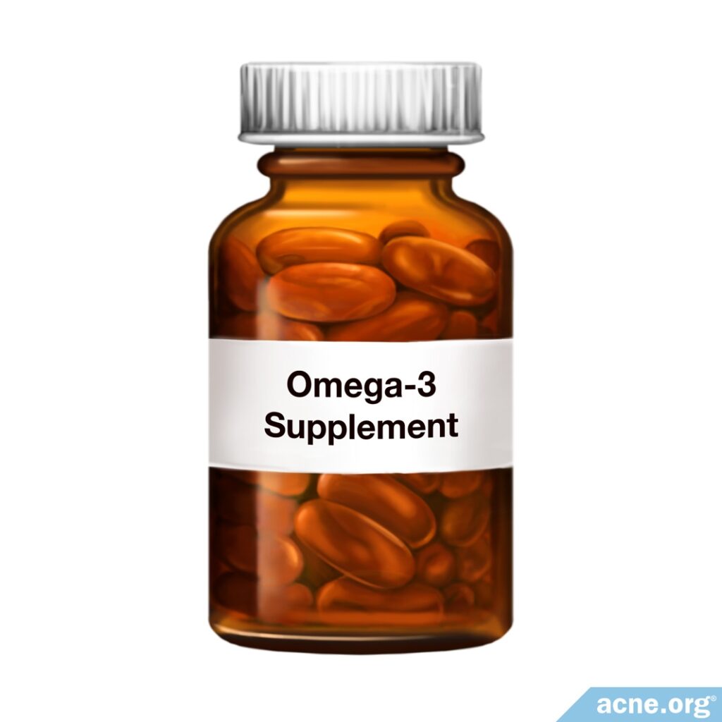 Omega-3 Supplement Bottle