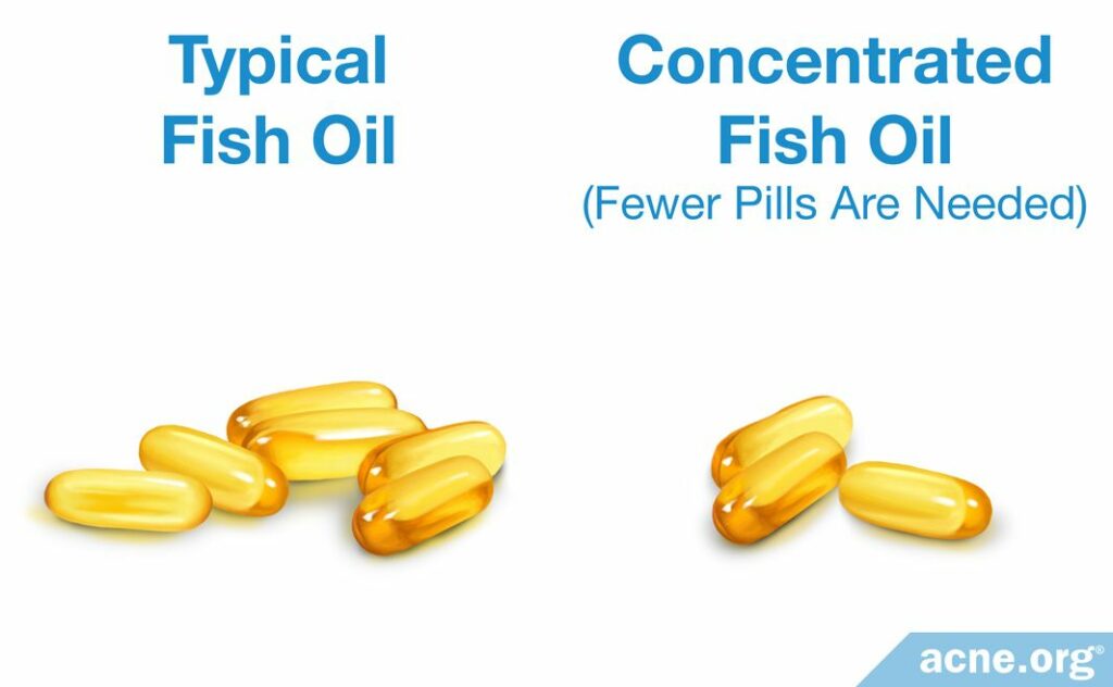 Typical Fish Oil and Concentrated Fish Oil