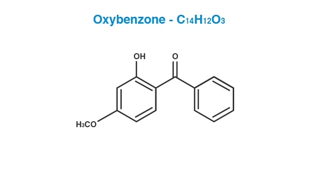 Oxybenzone Molecule