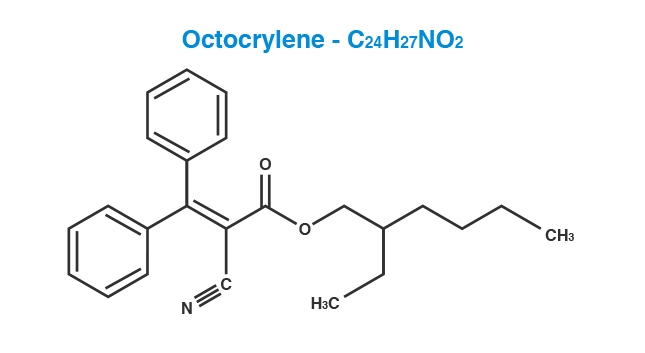 Octocrylene Molecule