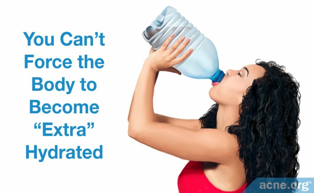 You Can't Force the Body to Become Extra Hydrated