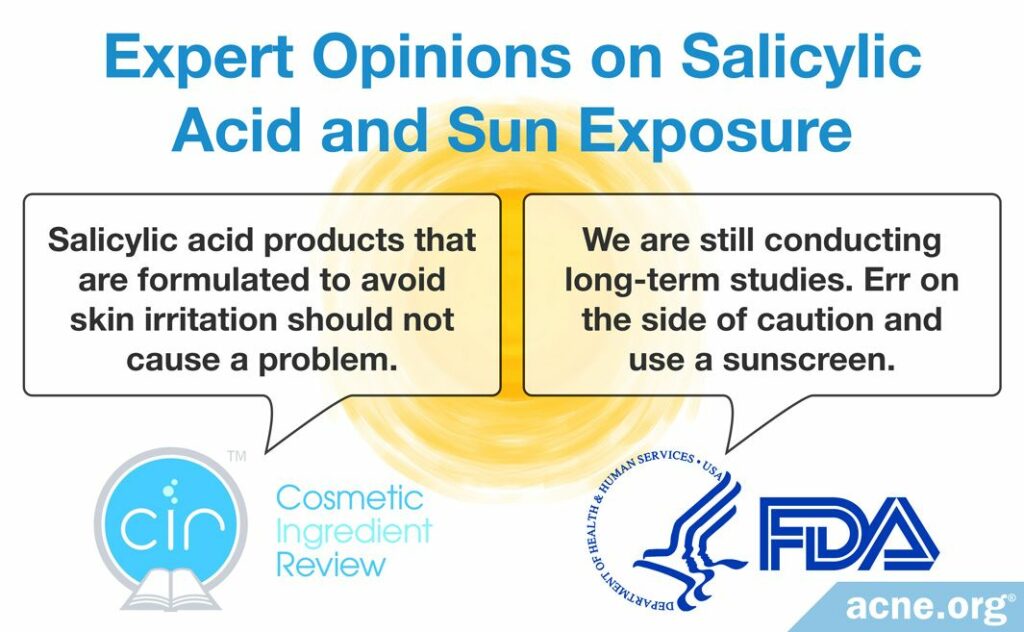 Expert Opinions on Salicylic Acid and Sun Exposure