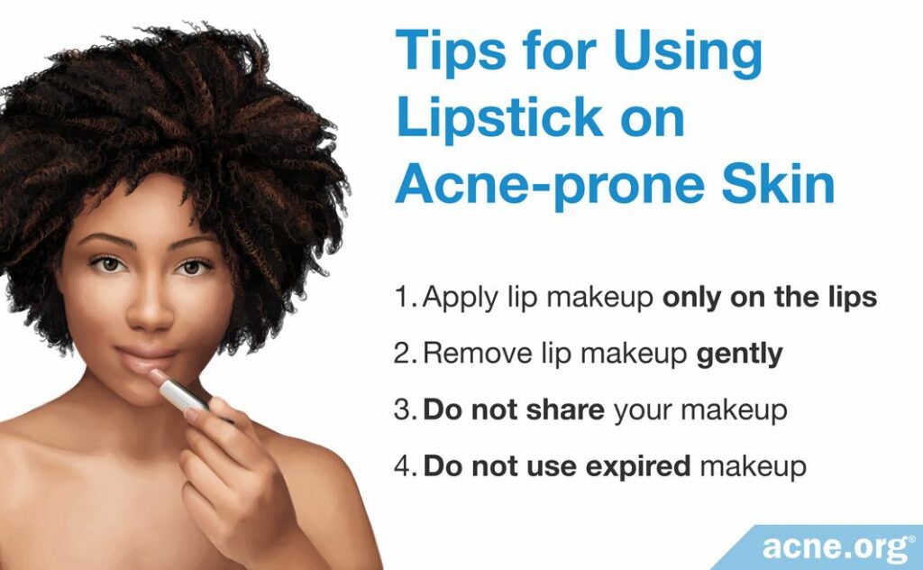 Tips for Using Lipstick on Acne-prone Skin