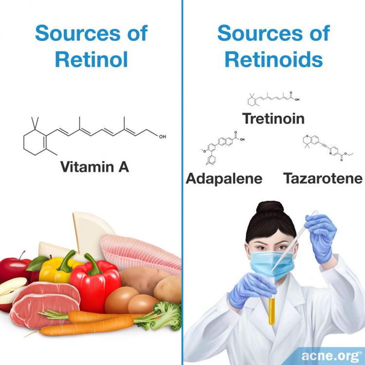 Sources of Retinol and Sources of Retinoids