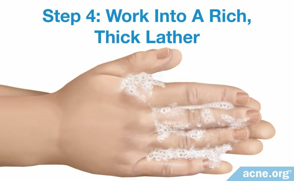 Step 4 - Work Into A Rich, Thick Lather