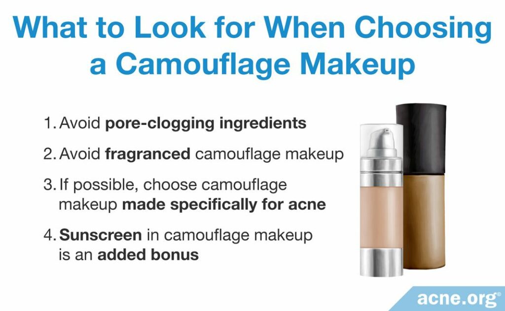 What to Look for When Choosing a Camouflage Makeup