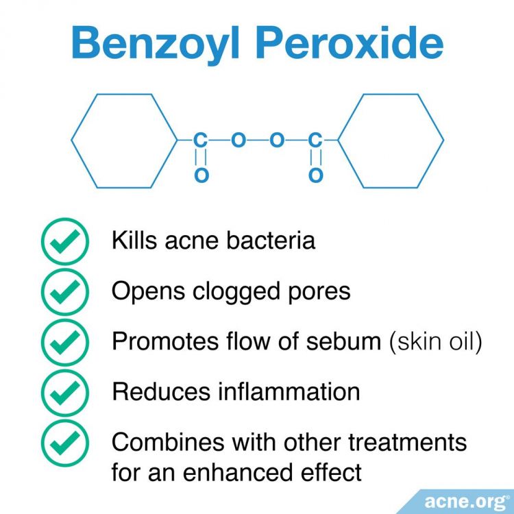 Benzoyl Peroxide Chemical Structure and Benefits