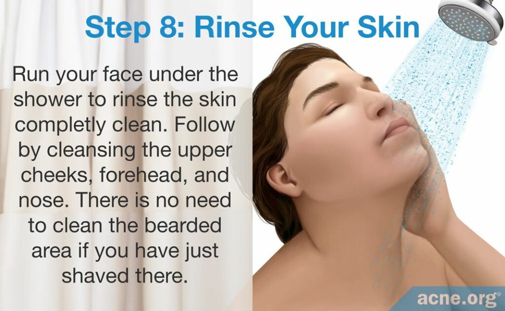 Step 8 - Rinse Your Skin