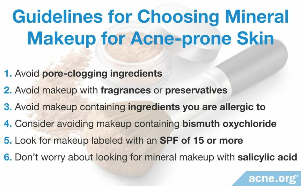 Guidelines for Choosing Mineral Makeup for Acne-prone Skin
