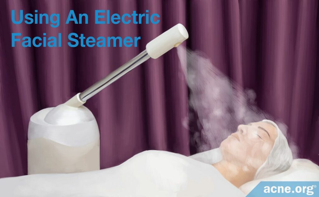 Using An Electric Facial Steamer