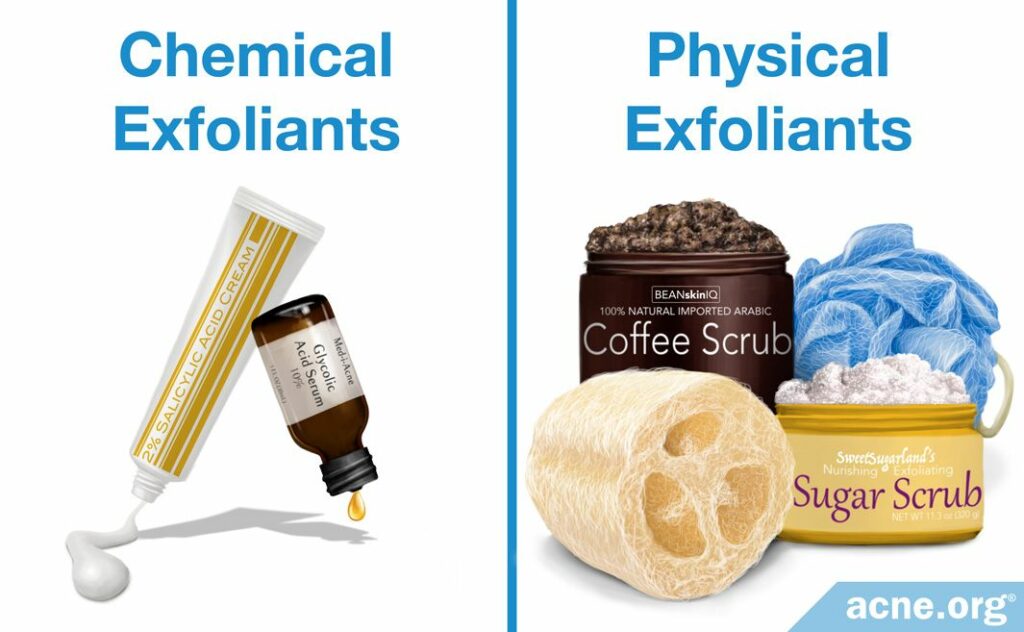 Chemical and Physical Exfoliants