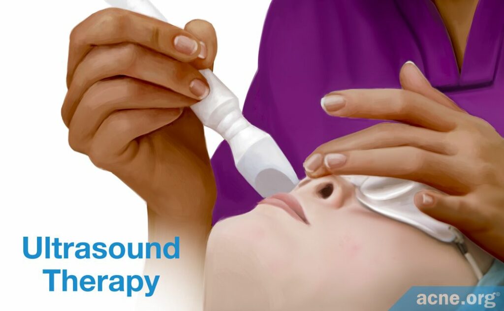 Ultrasound Therapy and Enlarged Pores