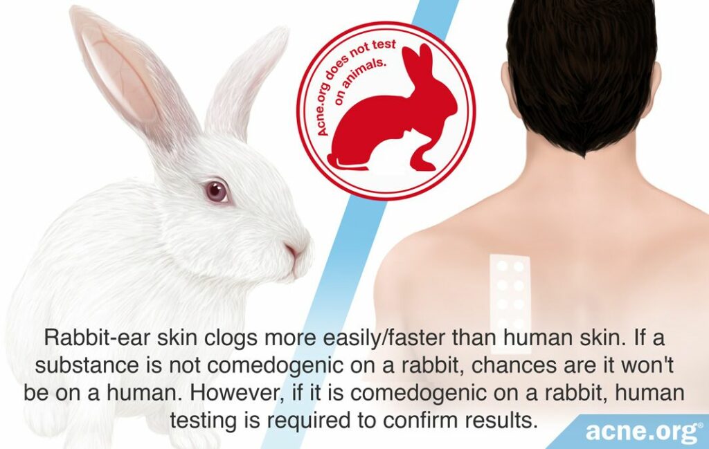 Rabbit Ear and Human Skin Testing for Comedogenicity