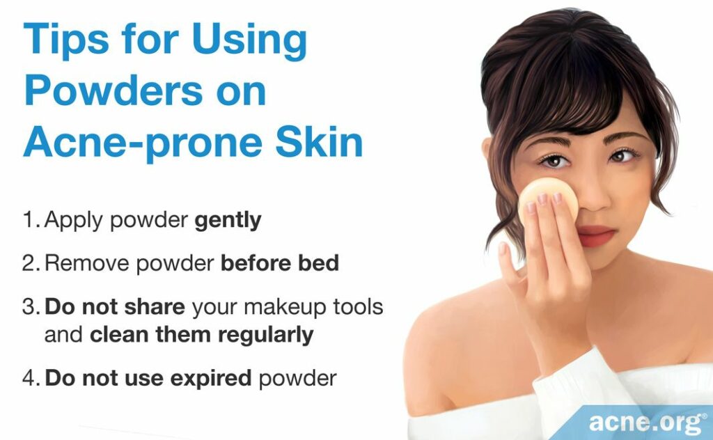 Tips for Using Powders on Acne-prone Skin