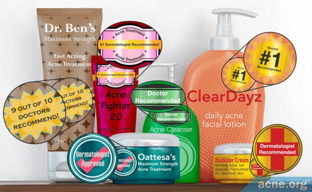 What Do Things Like "1 Doctor or "Dermatologist