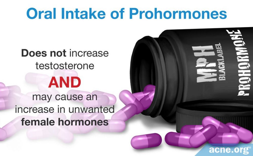 Oral Intake of Prohormones