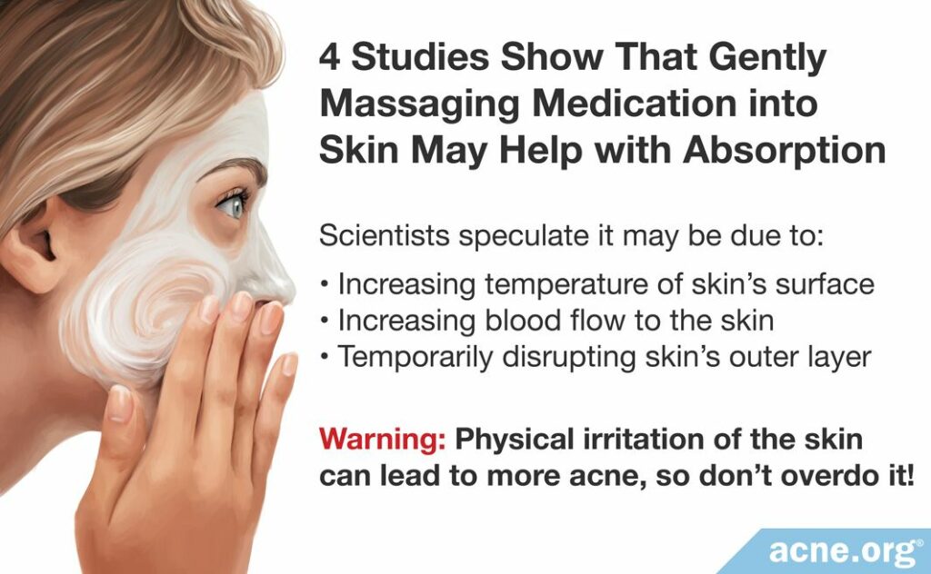 4 Studies Show That Gently Massaging Medication into Skin May Help with Absorption