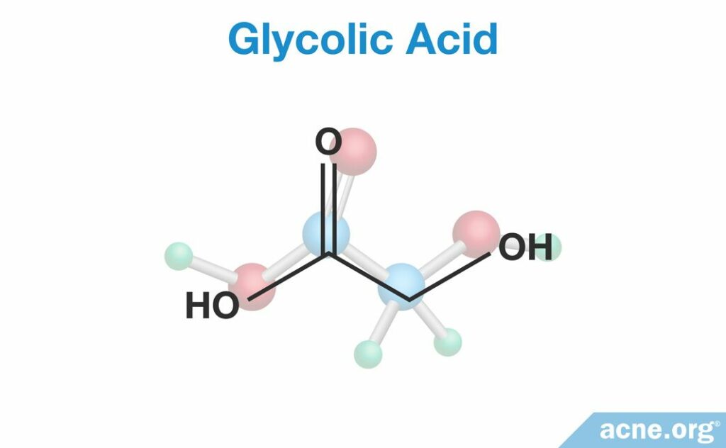Chemical Structure of Glycolic Acid