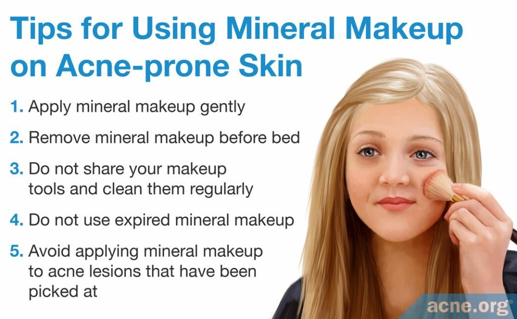 Tips for Using Mineral Makeup on Acne-prone Skin