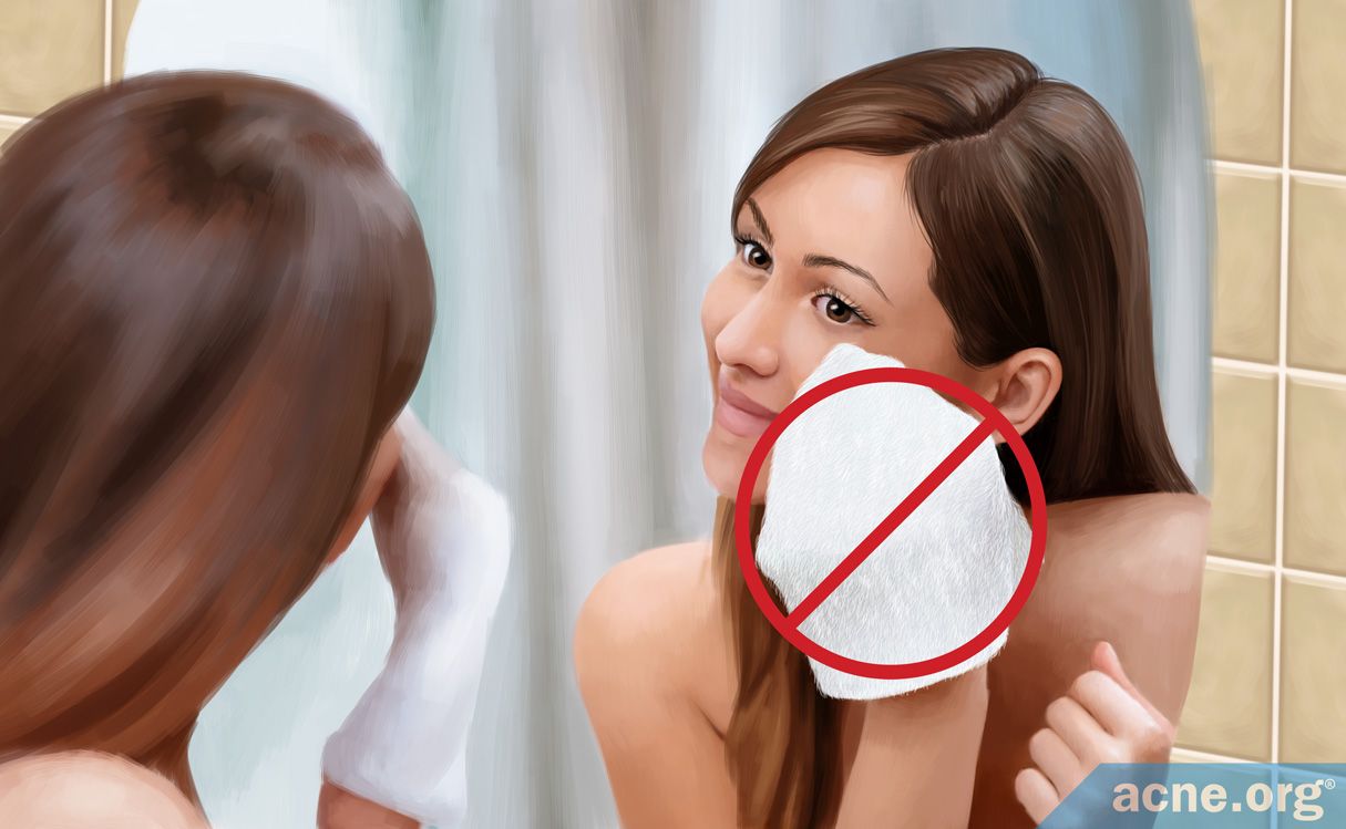 Why You Shouldn t Use A Washcloth To Wash Your Face Acne