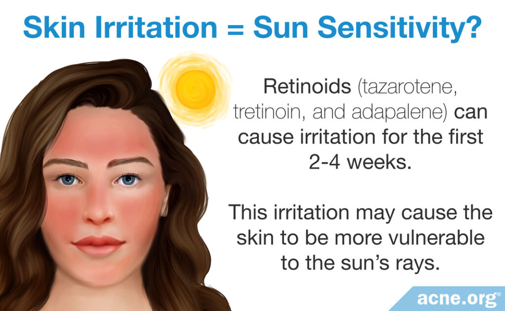 Skin Irritation And Sun Sensitivity