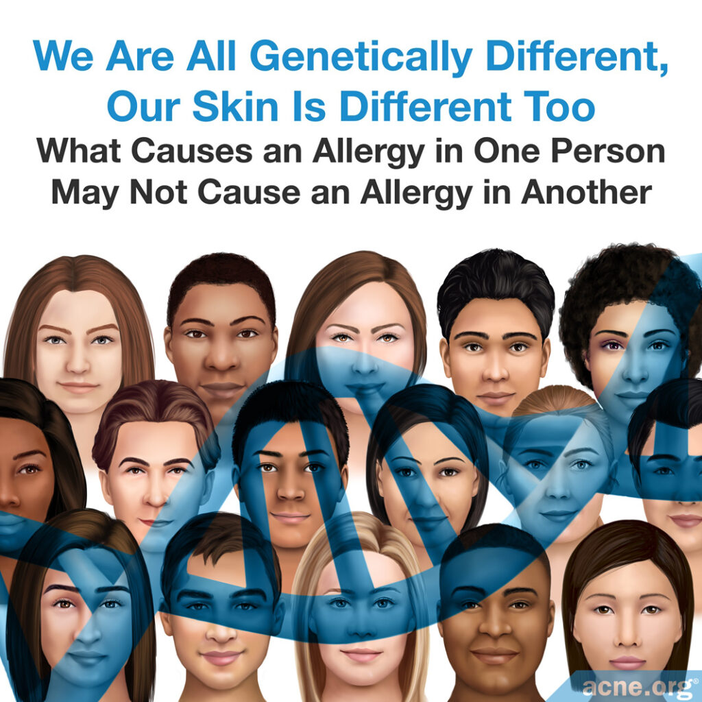 We Are All Genetically Different, Our Skin Is Different Too